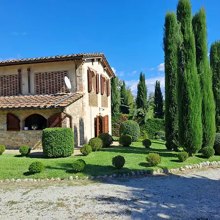 San Galgano, Private Pool And View Villa San Gimignano